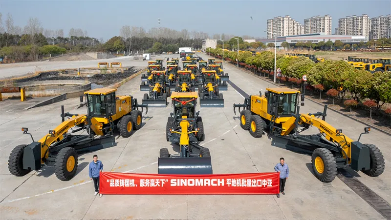 Entrega de 20 motoniveladoras para a Ásia Central em 2025