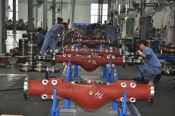 Linha de montagem do eixo motor