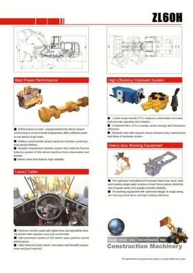 Pá carregadeira ZL60H