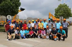 Sessões de treinamento para clientes de vários países