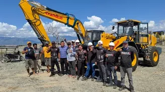 Serviços de reparo no local no exterior