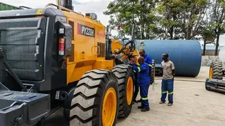 Serviços de reparo no local no exterior