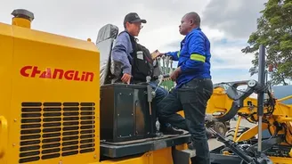 Serviços de reparo no local no exterior