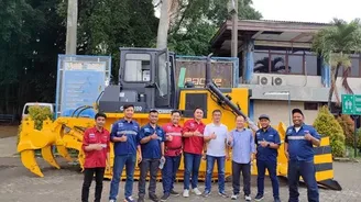 Serviços de reparo no local no exterior