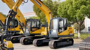 Escavadeira de esteiras ZG150