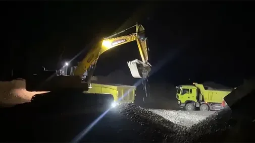 Escavadeira de esteiras ZG365