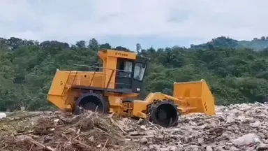 Compactador de aterro sanitário GYL263