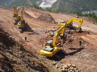 Escavação da fundação