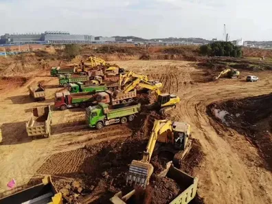 Nivelamento do terreno