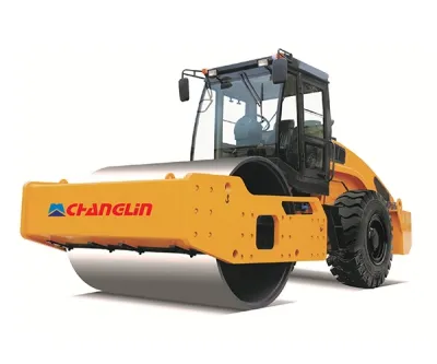 Rolo compactador vibratório de tambor único GYS10J