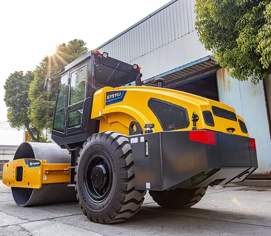 Rolo compactador vibratório de tambor único GYS10J