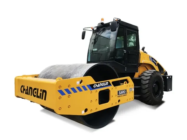 Rolo compactador vibratório de tambor único GYS20J