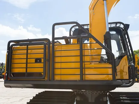 Escavadeira com garra florestal ZG135CF